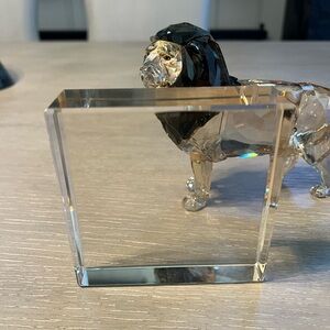 Glass Riser Stand Display Block Clear Polished Tinted Solid 4x4x1.25 Beveled